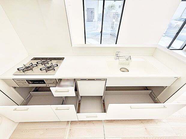 ■料理がもっと楽しくなる、快適なキッチン空間