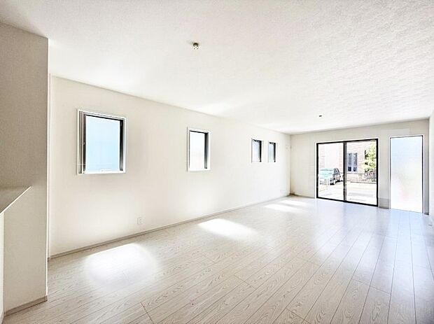 ■温もりを感じる、居心地のいいリビング