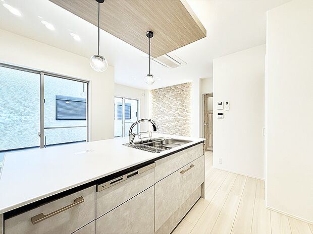 1号棟 ■キレイに片付く、使いやすいキッチン