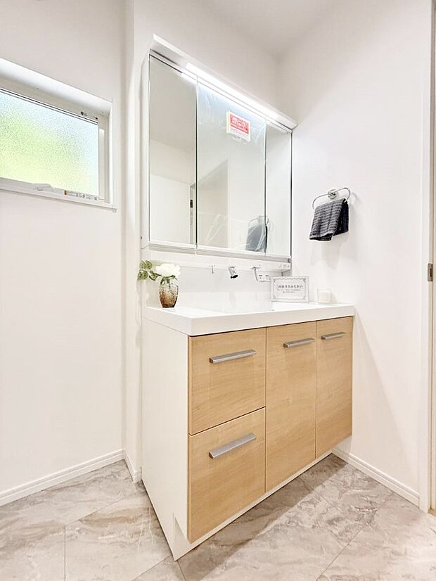 ■朝の準備がスムーズにできる広さです