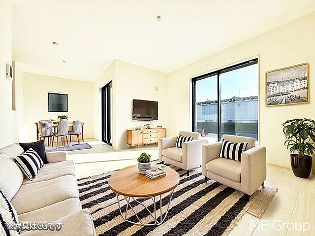 ■シンプルだけど贅沢、大切な人と過ごす心がほどける空間