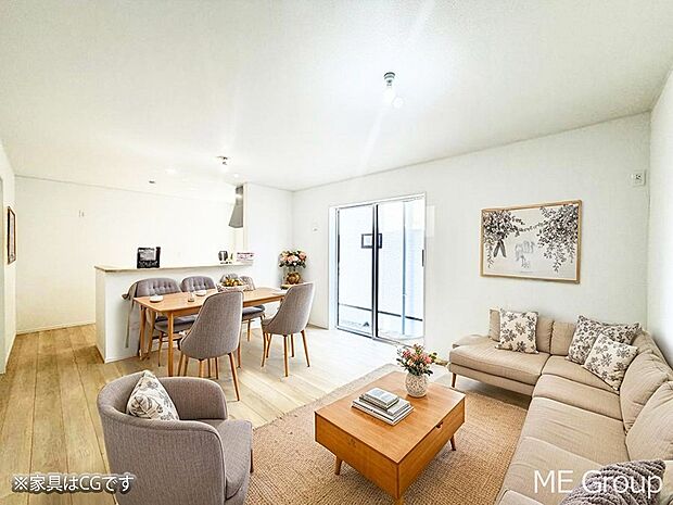 ■インテリアを考えるのが楽しみな広いリビングです!