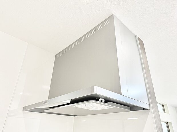 ■調理時の蒸気や匂いが換気扇に誘導され、効率的に排煙ができます。