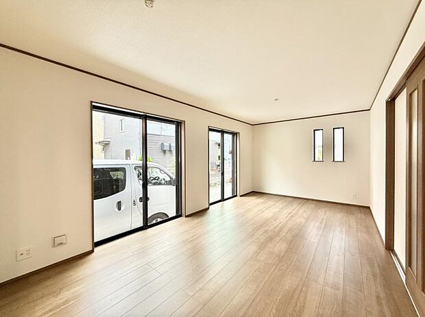 ■温もりを感じる、居心地のいいリビング