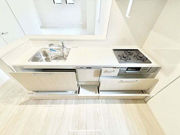 1号棟  ■料理がもっと楽しくなる、快適なキッチン空間