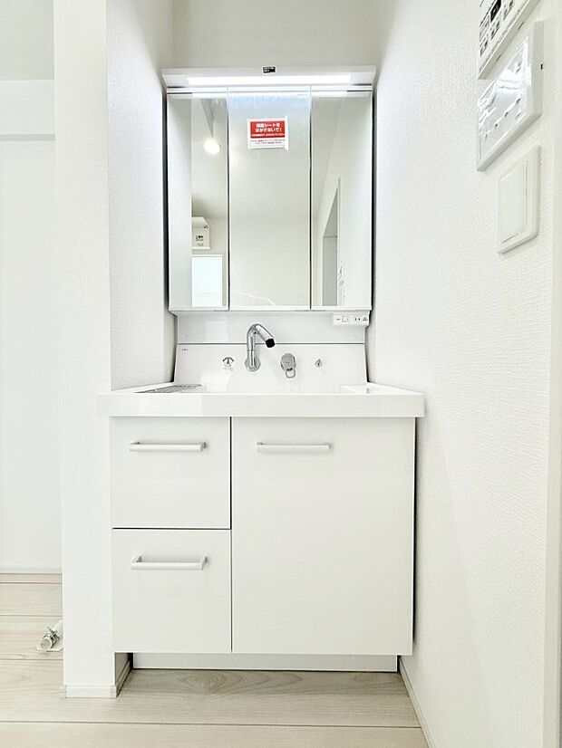 ■朝の準備がスムーズにできる広さです