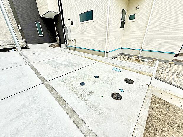 ■自宅にある駐車スペースなので安心ですね