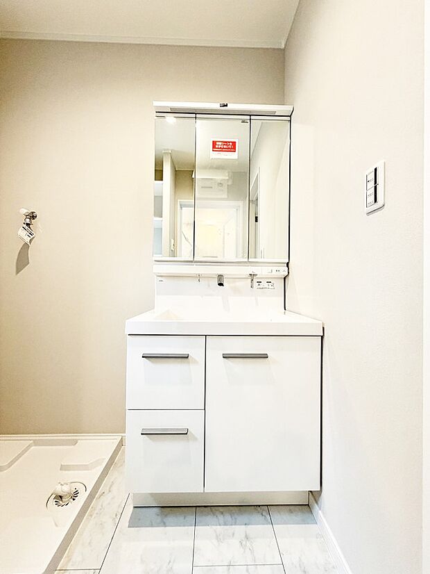 ■朝の準備がスムーズにできる広さです