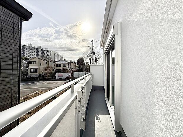 ■お洗濯物がよく乾く陽当たり良好のバルコニーです!