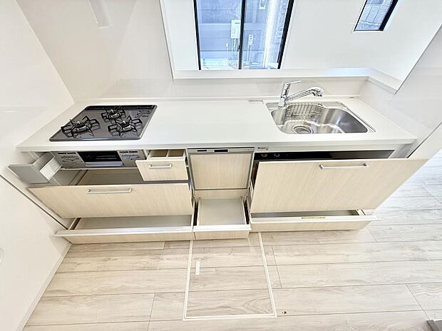 ■料理がもっと楽しくなる、快適なキッチン空間