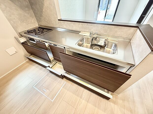 ■料理がもっと楽しくなる、快適なキッチン空間