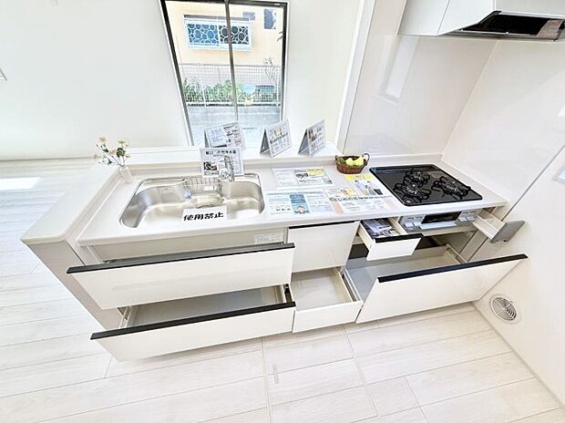 ■キレイに片付く、使いやすいキッチン