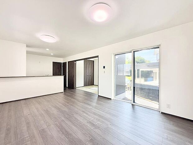 ■くつろぎと笑顔が集まる、心温まるリビング