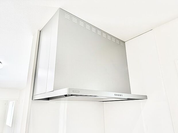■調理時の蒸気や匂いが換気扇に誘導され、効率的に排煙ができます。