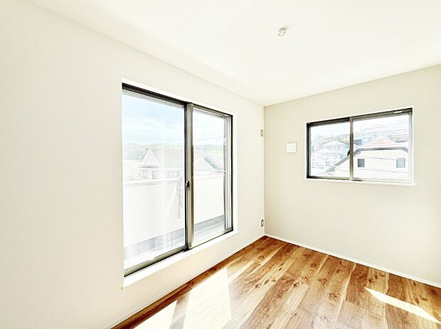 ■窓の配置や通気性の良い設計で部屋の空気がこもらず、常に新鮮な空気が流れます