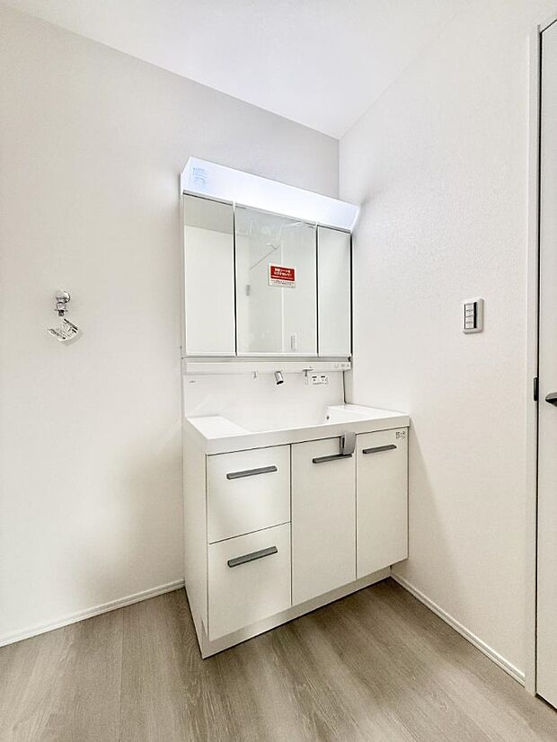 ■お洒落で清潔感のある洗面所