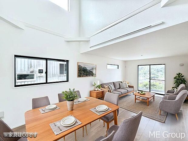 ■家族の笑顔があふれる、くつろぎの空間