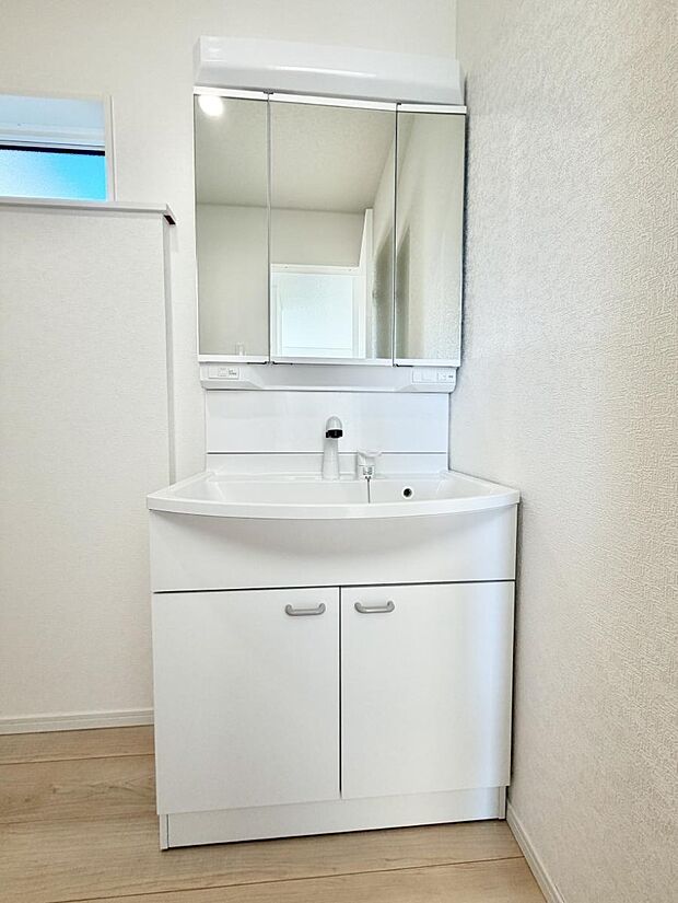 ■お洒落で清潔感のある洗面所