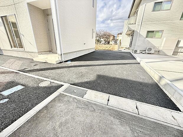 ■自宅にある駐車スペースなので安心ですね