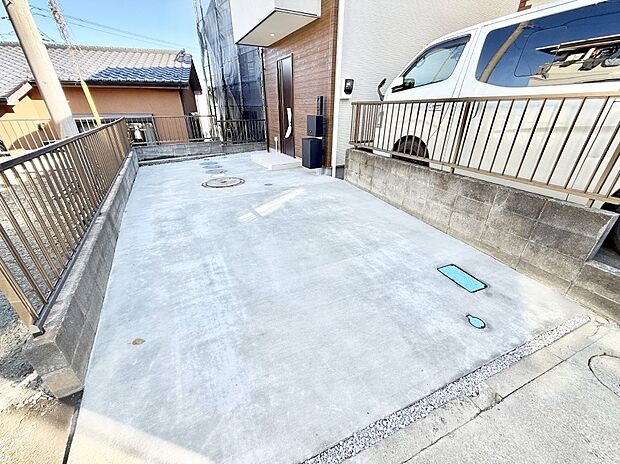 ■自宅にある駐車スペースなので安心ですね