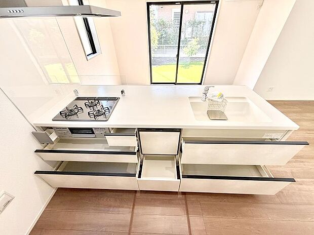 ■キレイに片付く、使いやすいキッチン