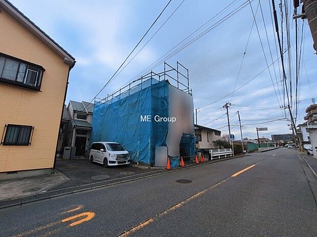 ■前面道路広々