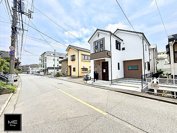 ■前面道路広々