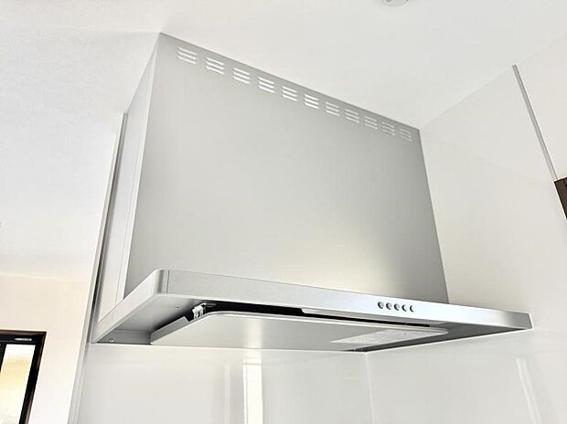■調理時の蒸気や匂いが換気扇に誘導され、効率的に排煙ができます。