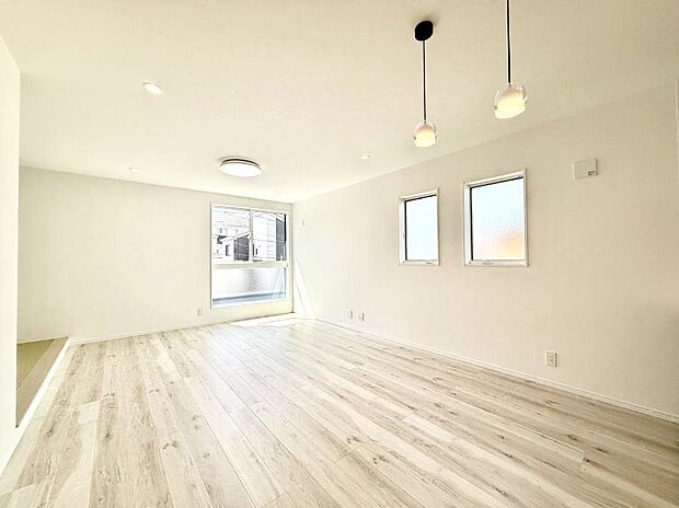 ■温もりを感じる、居心地のいいリビング