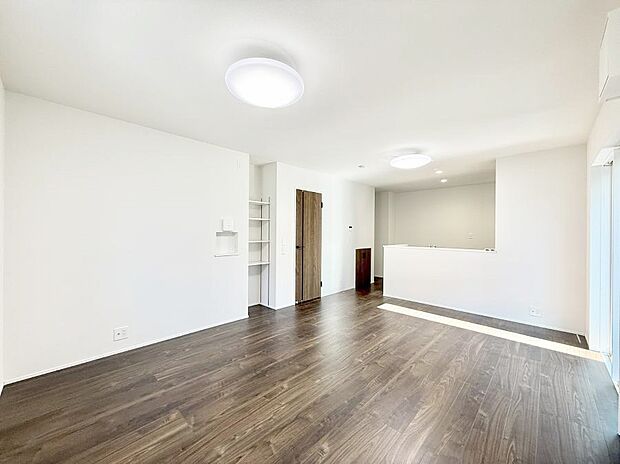 ■くつろぎと笑顔が集まる、心温まるリビング