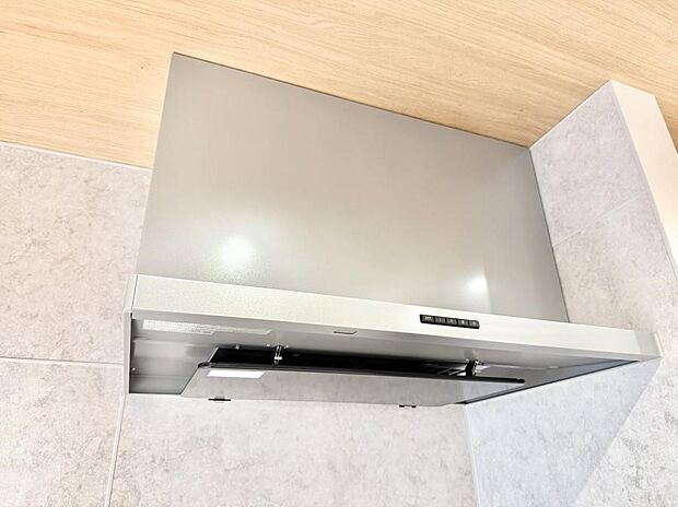 ■調理時の蒸気や匂いが換気扇に誘導され、効率的に排煙ができます。