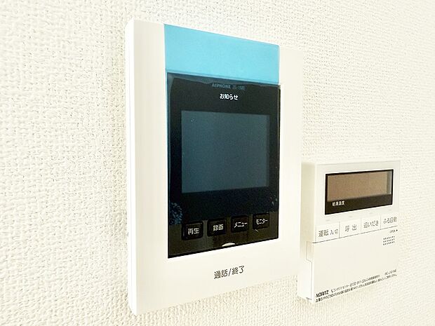 ■画面でしっかり確認でき防犯対策に最適