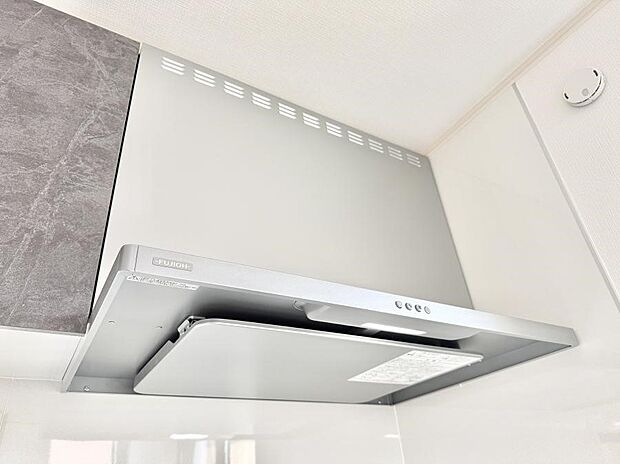 ■調理時の蒸気や匂いが換気扇に誘導され、効率的に排煙ができます。