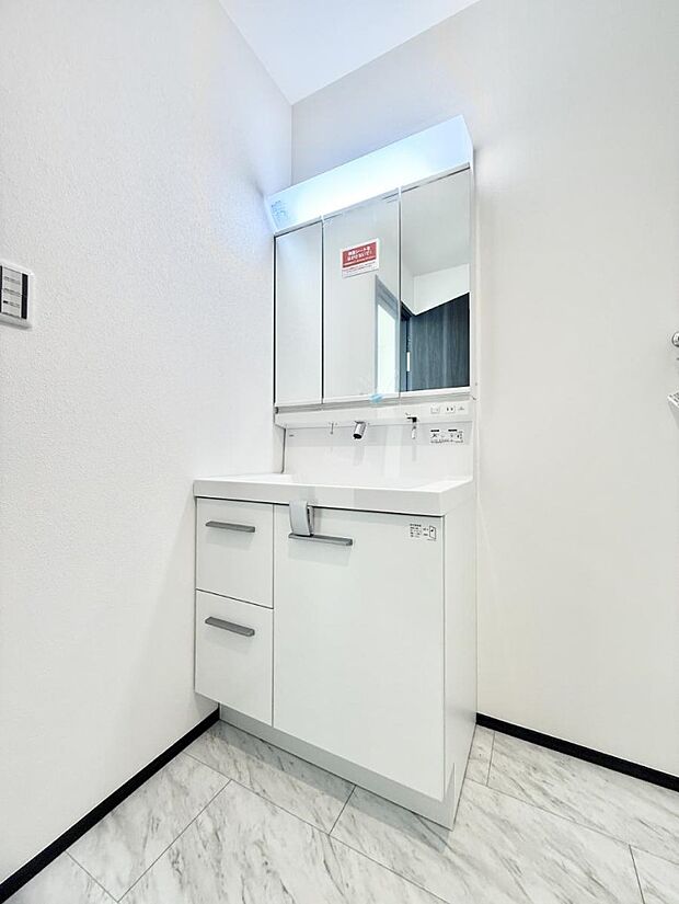 ■お洒落で清潔感のある洗面所