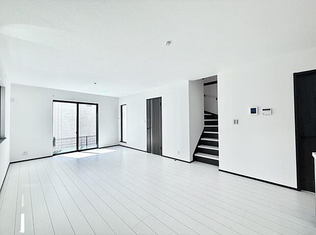 リビングイン階段を採用!コミュニケーションが取りやすいですね