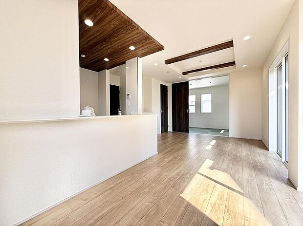 ■心落ち着く場所、ゆったり過ごせるリビング