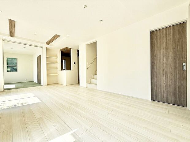 ■くつろぎと笑顔が集まる、心温まるリビング