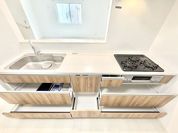 ■料理がもっと楽しくなる、快適なキッチン空間