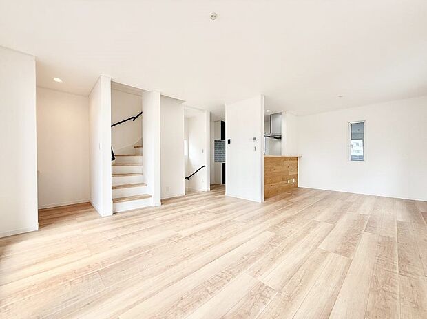 ■リビングイン階段を採用!コミュニケーションが取りやすいですね