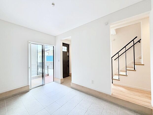 ■広々土間は子どもの遊びスペースとしても使えます♪  