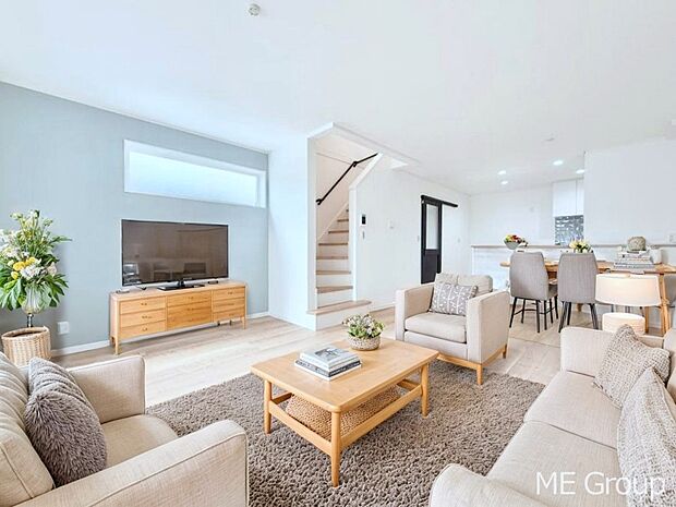 ■さりげないデザインが日常をセンスよく演出※家具はCGです