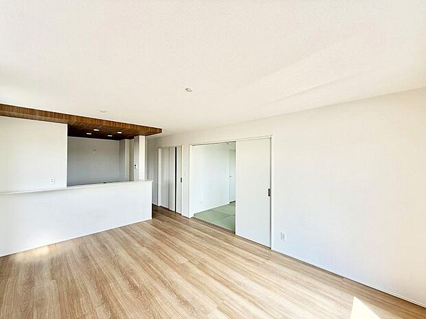 ■くつろぎと笑顔が集まる、心温まるリビング