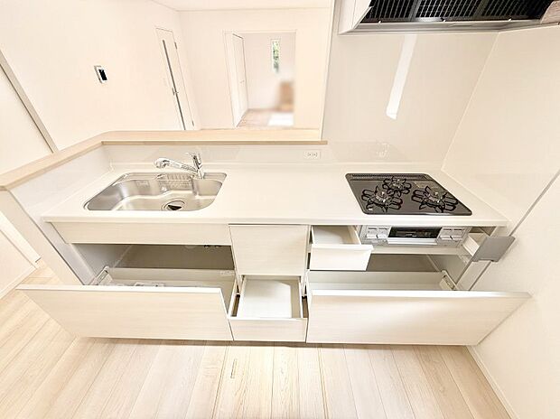 ■料理がもっと楽しくなる、快適なキッチン空間