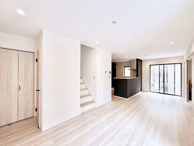 ■温もりを感じる、居心地のいいリビング