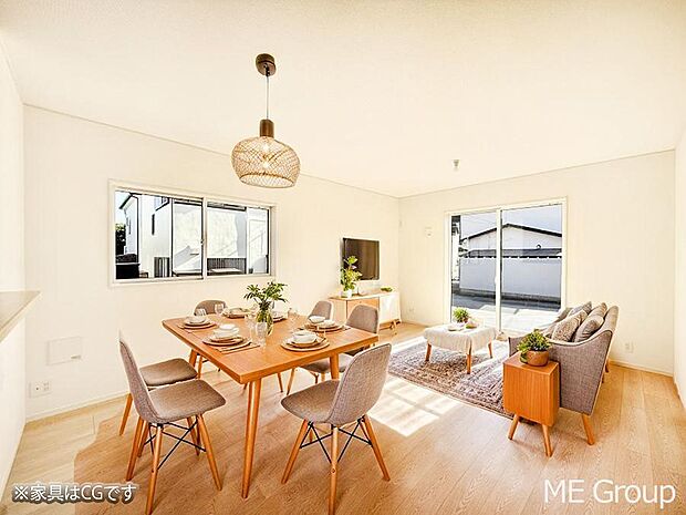 ■光と風を感じる、リラックスできる空間