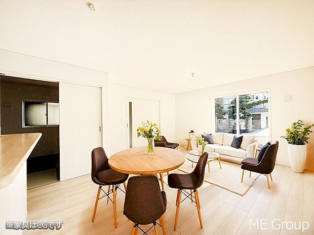 ■家族の笑顔があふれる、くつろぎの空間