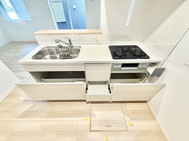 ■料理がもっと楽しくなる、快適なキッチン空間