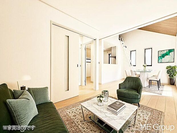 ■光と風を感じる、リラックスできる空間