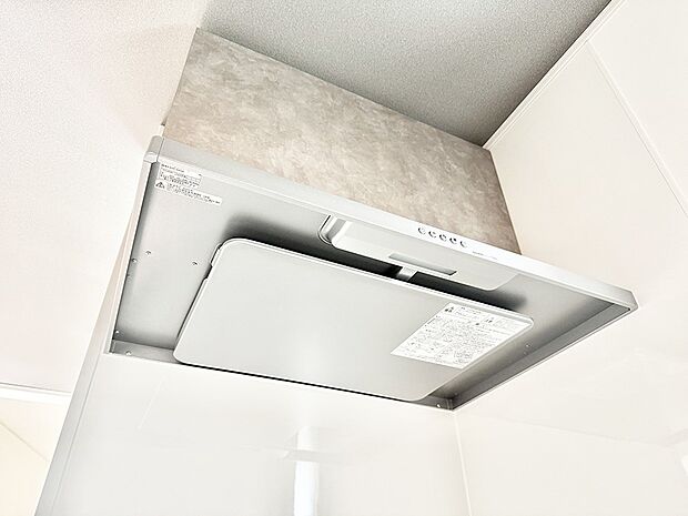 ■調理時の蒸気や匂いが換気扇に誘導され、効率的に排煙ができます。