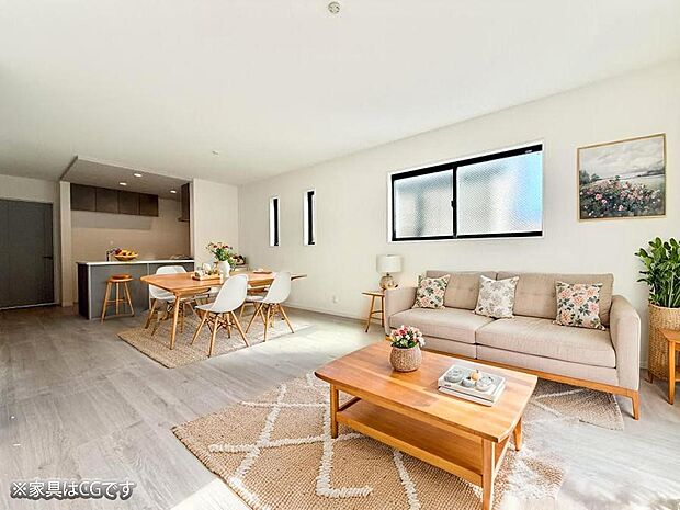 いつの間にか家族が集まっちゃうそんなリビングいいですよね